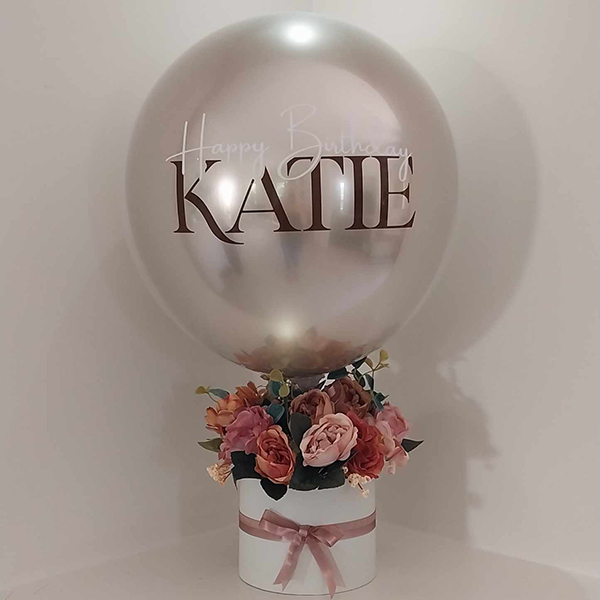 Balloons and Flowers